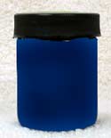 Sample of InLace Blue Metallic Dye.